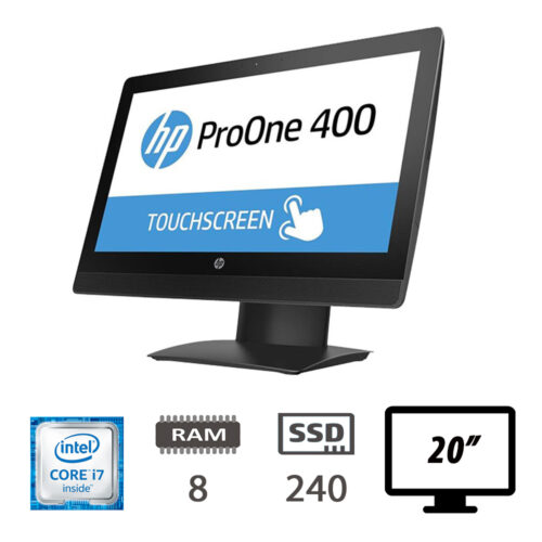 HP PROONE 400 G3 AIO TOUCHSCREEN - I7-6700/8/SSD240/20'/W10P/2Y