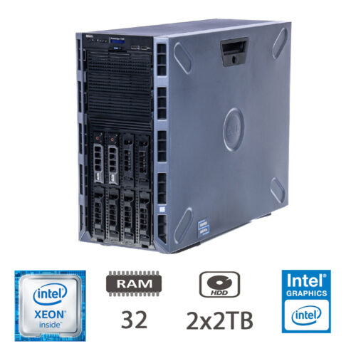 DELL POWEREDGE T330 - XEON E3-1220V5/32/2X2TB/FREEDOS/2Y