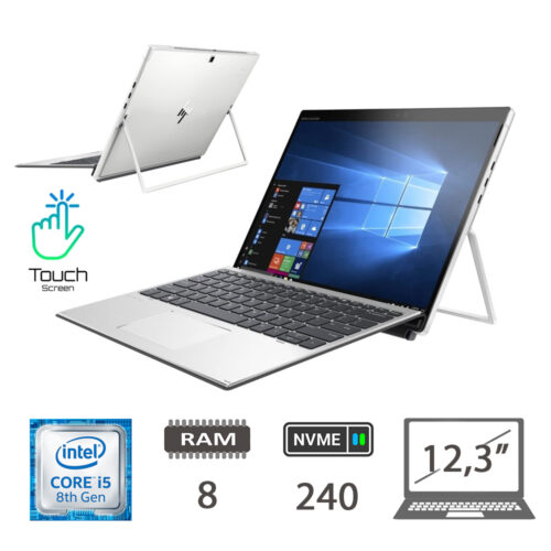 HP ELITE X2 G4 TOUCHSCREEN I5-8265U/8/NVME240/12,3/W10P/2Y CON TASTIERA