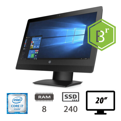 HP PROONE 400 G3 AIO - I7-6700T/8/SSD240/20'/W10P/2Y GRADO B