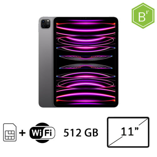 IPAD PRO 11 (4ªGEN) 2022 WI-FI CELLULAR 512GB SPACE GRAY/2Y - GRADO B