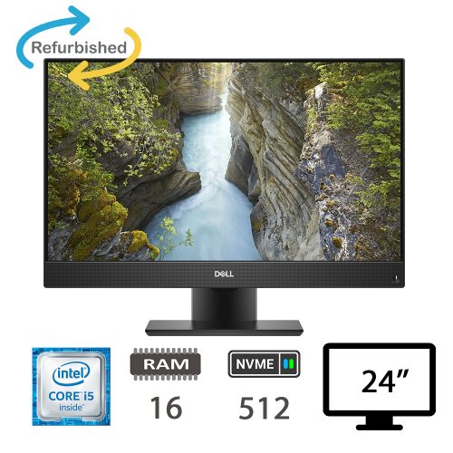 DELL 7460 AIO - I5-8400/16/NVME512/24/W11P/2YY