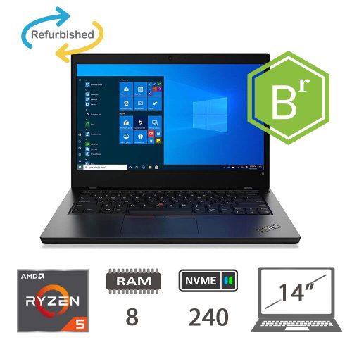 LENOVO THINKPAD L14 GEN1 AMD RYZEN 5PRO 4500U/8/NVME240/14/W11P/2Y GRADO B