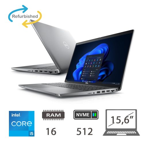 DELL LATITUDE 5530 - I5-1235U/16/NVME512/15,6/W11P/2Y